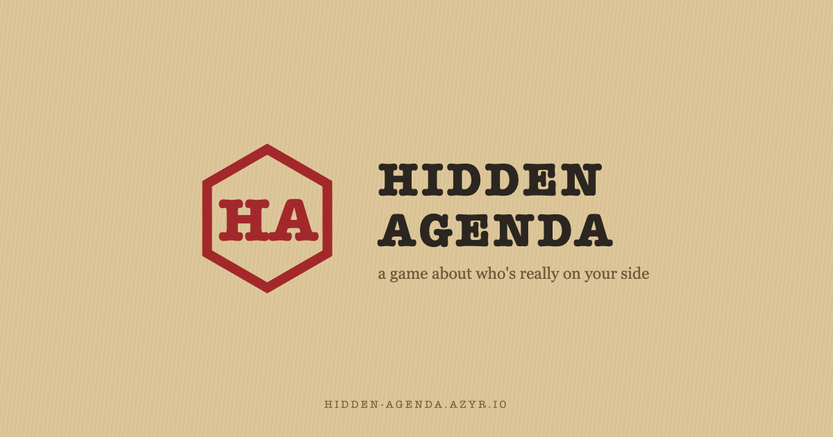 Hidden Agenda